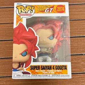 Funko Pop Super Saiyan 4 Gogeta with Red Hair